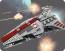 Venator-class Republic Attack Cruiser 8039 Brick Building Kit
