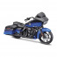 Harley-Davidson 2018 CVO Road Glide 1:18 Die-cast Alloy Motorcycle Toy Car Model