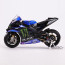 Yamaha Factory Racing Team #21 Franco Morbidelli 2022 1:18 Die-cast Alloy Motorcycle Toy Car Model