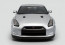 Nissan GT-R 2009 1:18 Die-cast Alloy Four-Wheel Suspension Toy Car Model