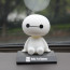 Big Hero 6 Baymax Shaking Head Figure Car Decoration Accessories