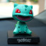 Pokemon Bulbasaur Shaking Head Figure Car Decoration Accessories