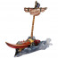 One Piece Portgas D Ace Fire Power Ship GK Figure Statue With Light Effect