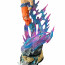 Ultra Instinct Omen Goku From Dragon Ball Super GK Face Changeable Figure Statue With Lighting Effect