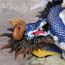 One Piece Luffy Gear 5 Vs Kaido Dragon GK Figure Statue With Light Effect