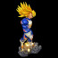 Ultra Super Saiyan Future Trunks Battle Damage From Dragon Ball Z GK Figure Statue