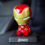Avengers Endgame Iron Man Shaking Head Figure Car Decoration Accessories