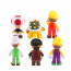 Super Mario Bros Pirate Mario Figure Set 7 Pcs