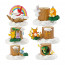 Re-Ment Pokemon Pokemon Forest 7 Weather Tree Box Collection Figure Statue Complete Set