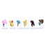 Sailor Moon Kimono Figure Set 6 Pcs