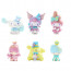 Cinnamoroll Kuromi Melody Little Twin Stars Pompom Purin From Sanrio Figure Statue 6 Pcs Set