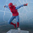 Bandai S.H. Figuarts Spider Man Homecoming Home Made Suit ver & Tamashii Option Act Wall Action Figure