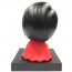 Superman Black Suit Shaking Head Figure Car Decoration Accessories