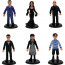 Wednesday Addams Family Figure Statue 6 Pcs Set