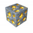 Minecraft Magnetic Gold Ore Blocks Kit Toy 3 Pcs Set