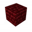 Minecraft Magnetic Red Nether Blocks Kit Toy 3 Pcs Set