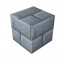Minecraft Magnetic Stone Bricks Blocks Kit Toy 3 Pcs Set