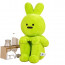 Green Rabbit From Hangfook Plush Toy