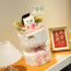 Graduation Bear Plush Bouquet 40cm 15.75inches Pink Blue