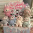 Pop Mart Labubu The Monsters Exciting Macaron Vinyl Face Plush Blind Box Whole Set 6pcs