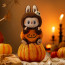 Labubu The Monsters Happy Halloween Party Series-Sitting Pumpkin Vinyl Plush Pendant 17cm 6.69inches