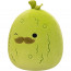Squishmallows Charles Pickle with Mustache Plush Toy 20cm 7.87inches