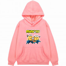 Minions Hoodie Hooded Sweatshirt Sweater Jacket - Bob And Dave Ice Cream