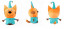 Kid-E Cats Plush Pudding 33cm