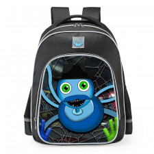 Poppy Playtime Daddy Long Leg Animated School Backpack