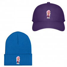 Minions Edith Baseball Cap Beanie Hat - Edith Smile Protrait