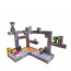 Minecraft Magnetic Unknown ??? Element Blocks Kit Toy 3 Pcs Set