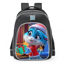 44 Cats Glitter School Backpack