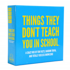 Things They Don't Teach You in School Card Game