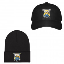 Minions Bob Baseball Cap Beanie - Bob Stuck Hanging