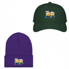 Minions Baseball Cap Beanie - Bob And Dave Ice Cream