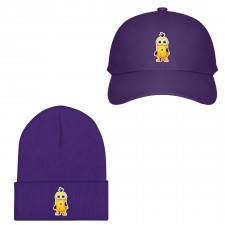Minions Kevin Baseball Cap Beanie - Kevin Bruce Lee Style Karate
