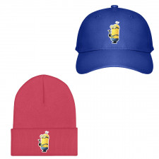 Minions Kevin Baseball Cap Beanie - Kevin Holding A Gun