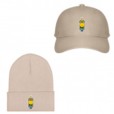 Minions Kevin Baseball Cap Beanie - Kevin Portrait Cartoon Art