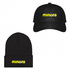 Minions Baseball Cap Beanie - Minions Logo