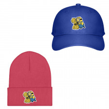 Minions Stuart Baseball Cap Beanie - Stuart Hugging Banana