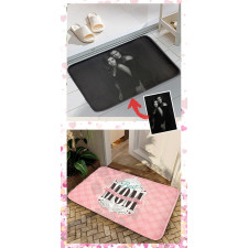 Custom Door Mat Floor Mat Bath Mat Photo Upload Personalised - Customized Mat