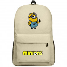 Minions Stuart Backpack SuperPack - Stuart Thumbs Up Cartoon Art