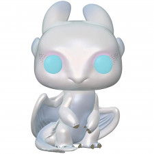 Funko Pop How To Train Your Dragon The Hidden World Light Fury Glitter Exclusive #687 Vinyl Figure 