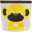 3 Sprouts Canvas Storage Bin Monkey