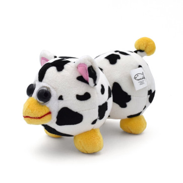 Peepy Cow Pattern Plush