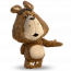 Plush Abo 25cm Soft Doll