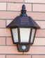 Solar Power LED Mounted Wall Lamp