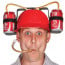 Double Dual Drinking Party Hat