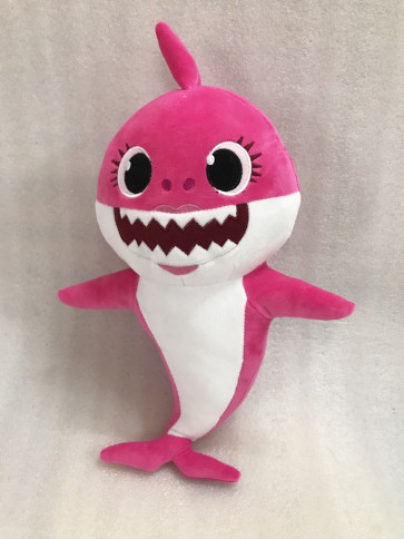 Pink Fong Pink Shark Plush 32cm