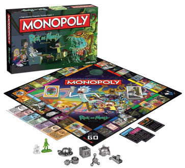 Rick and Morty Monopoly Game